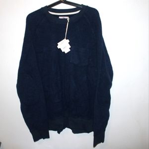 Grayers Athletics Navy San Remo Reverse Loop Men's XL Crewneck Sweater